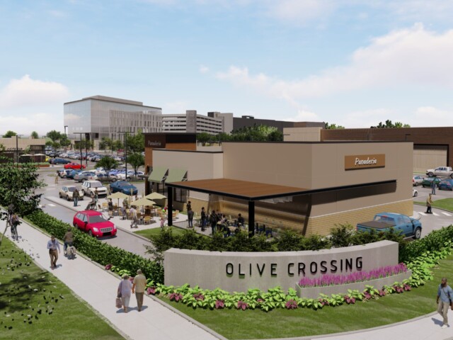 Olive Crossing front rendering